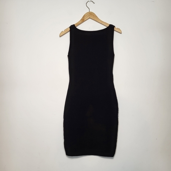 Rag & Bone Silk Ruffle Black Dress Size XS - Picture 4 of 9